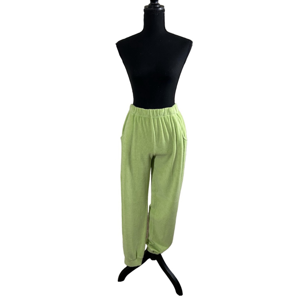 Monrow Light Green Track Pants